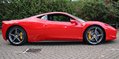 Ferrari car hire. Hire this Ferrari 458 Italia at PB Supercars