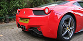 Hire a Ferrari 458 Italia online today at PB Supercars