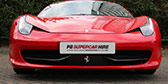 Ferrari rent at PB Supercars. Rent this Ferrari 458 Italia today