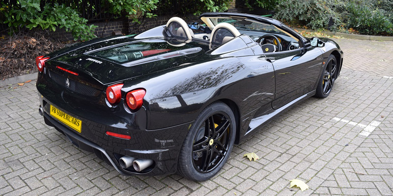 Ferrari for hire at PB Supercars. Hire an F430 today