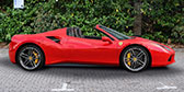 Ferrari 488 Hire Front
