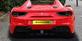 Ferrari 488 Hire Driver Side Top Up