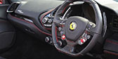 Ferrari 488 Hire Inside