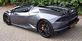 Lamborghini Huracan Cabriolet Side View