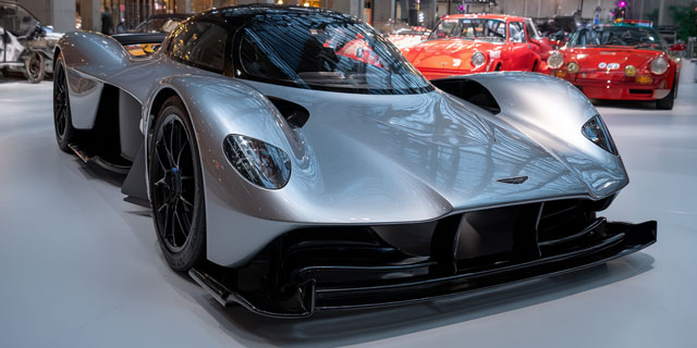 Max Verstappen's Aston Martin Valkyrie<